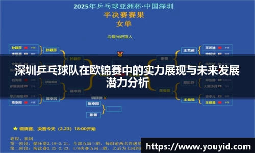 深圳乒乓球队在欧锦赛中的实力展现与未来发展潜力分析